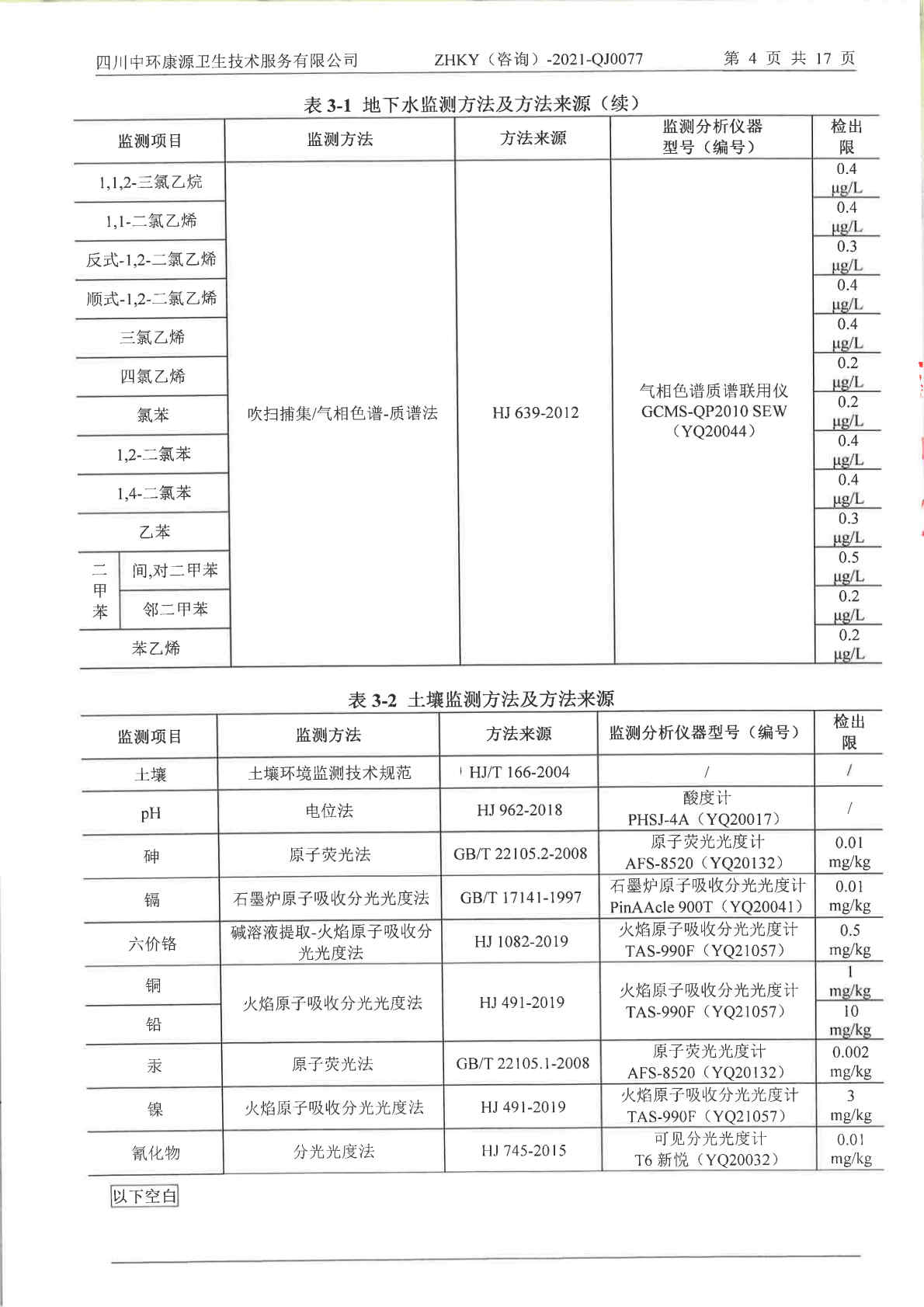 美高梅MGM（成都）生物制药股份有限公司土壤及地下水自行监测报告 (1)_Page7